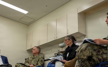 Defense Health Agency’s Force Health Protection division team conducts site visit at U.S. Pacific Command Armed Services Blood Bank Center