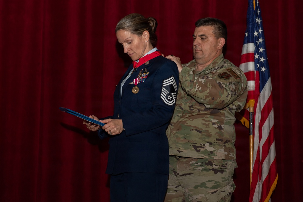 Chief Master Sgt. Gonzalez Retirement Ceremony