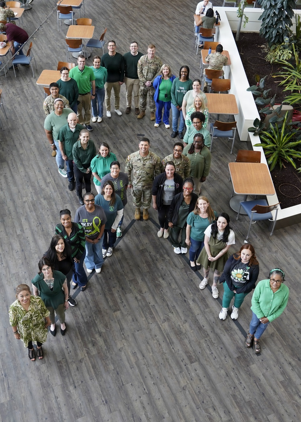 MACH Kicks Off Mental Health Awareness Month in Green