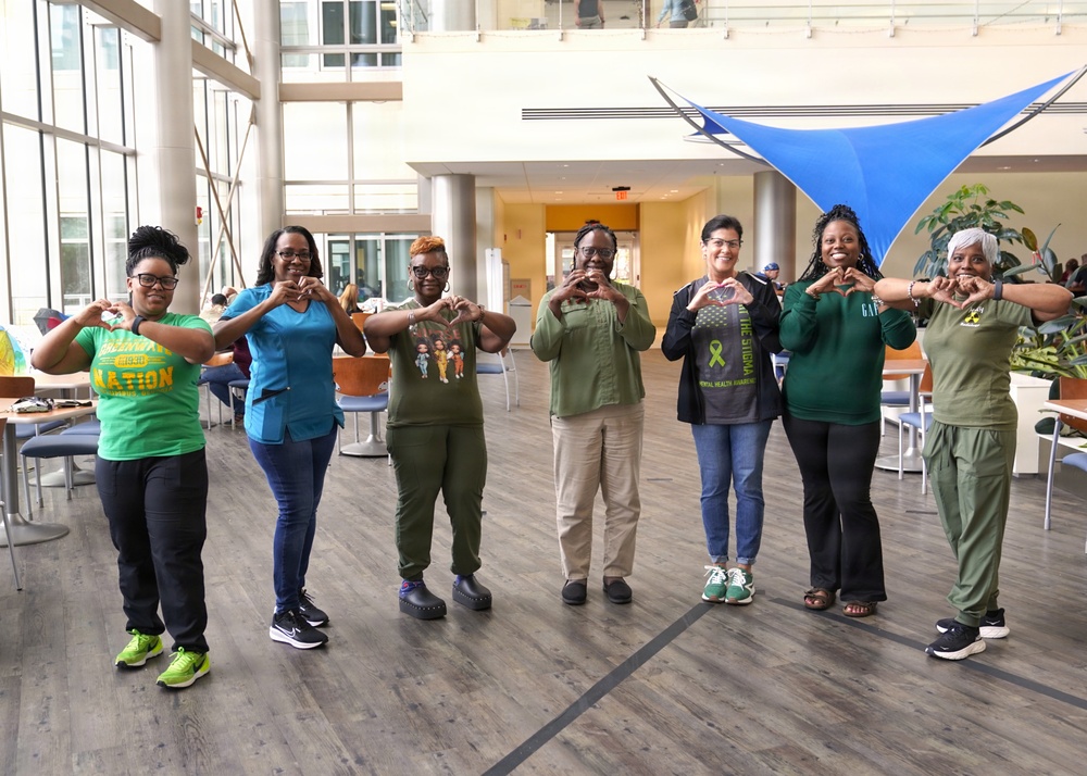 MACH Kicks Off Mental Health Awareness Month in Green