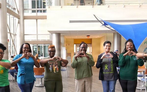 MACH Kicks Off Mental Health Awareness Month in Green