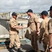Rear Adm. Cahill Visits USS Farragut