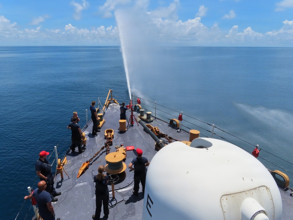 Coast Guard Cutter Escanaba returns home after Eastern Pacific Ocean, Caribbean Sea patrol