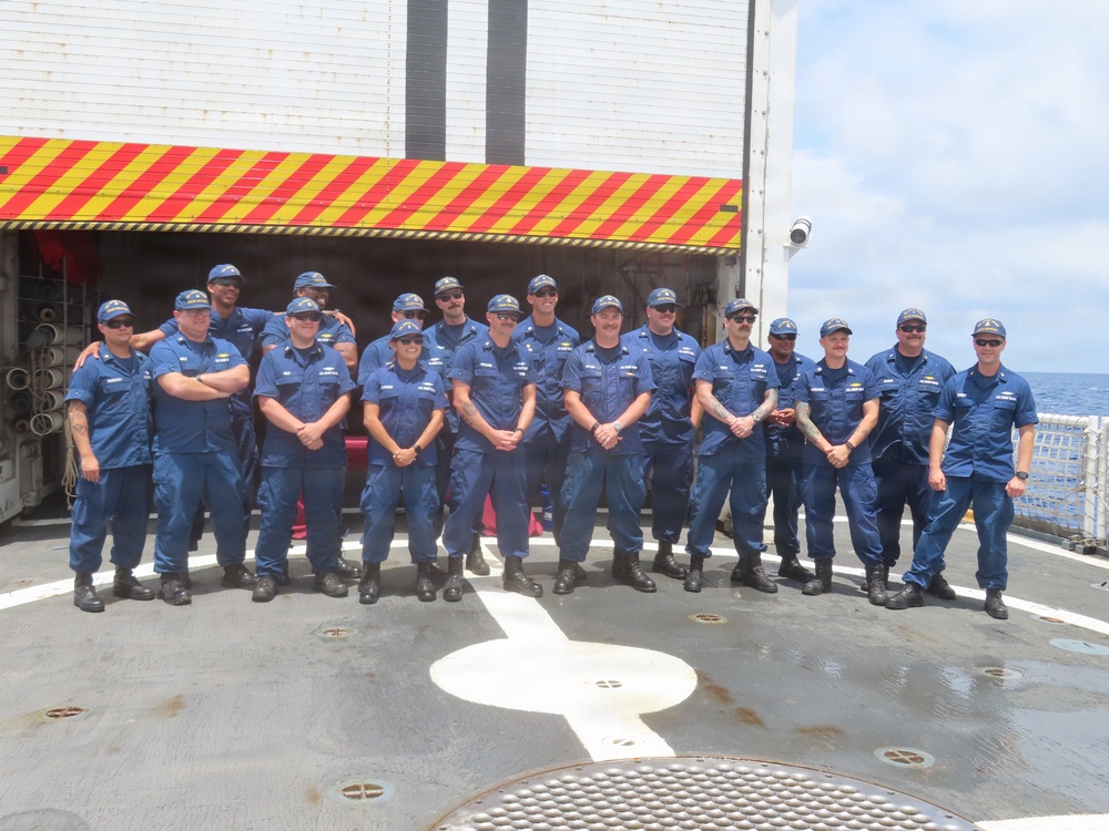 Coast Guard Cutter Escanaba returns home after Eastern Pacific Ocean, Caribbean Sea patrol