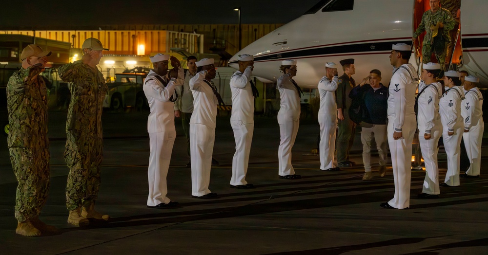 NAS Sigonella hosts SECNAV