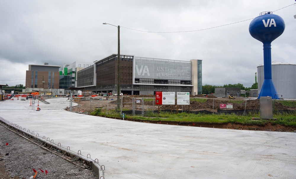 Construction continues on the Louisville Medical Center Apri 29 , 2026