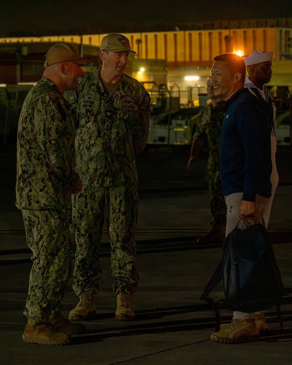 NAS Sigonella hosts SECNAV
