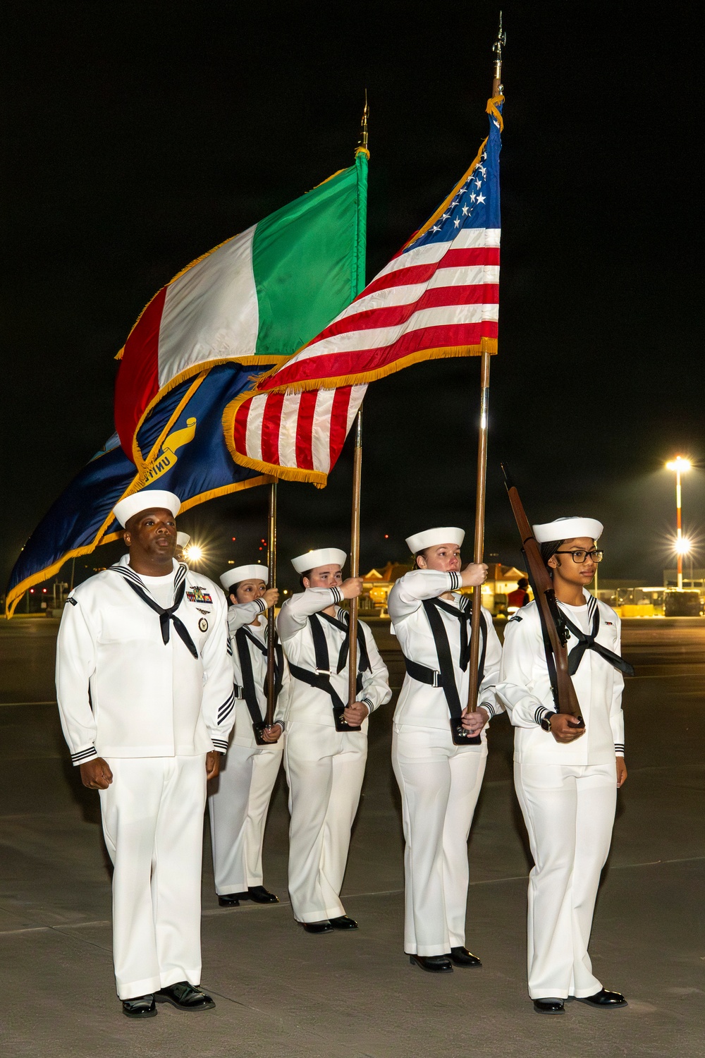 NAS Sigonella hosts SECNAV