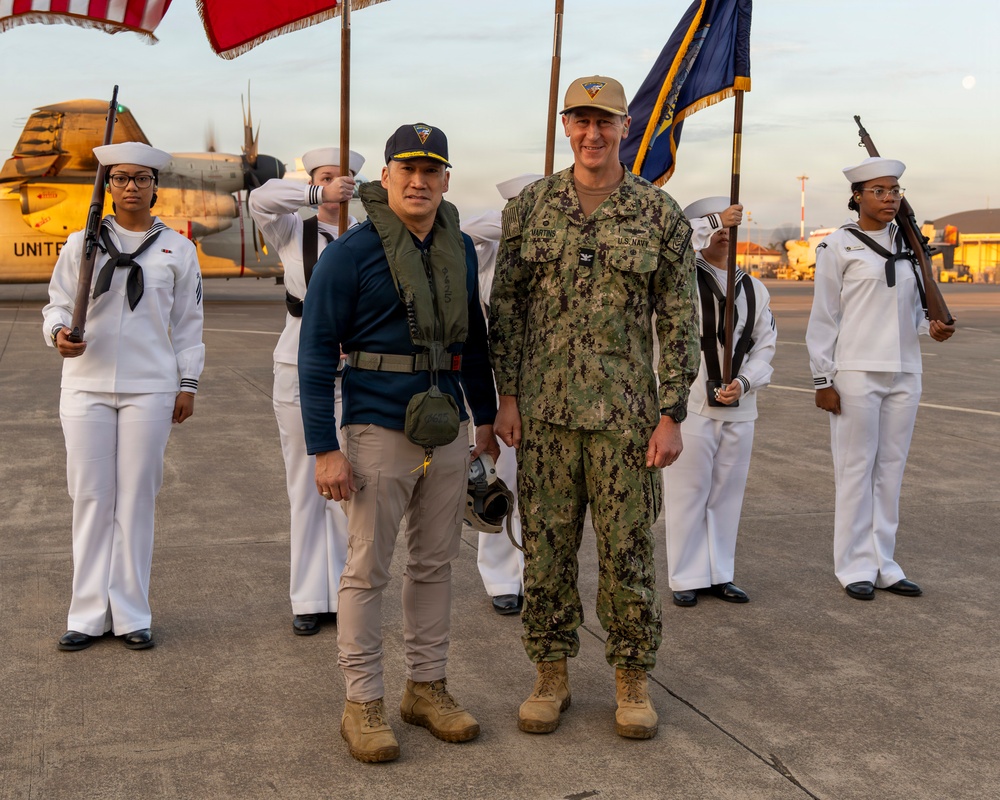 NAS Sigonella hosts SECNAV