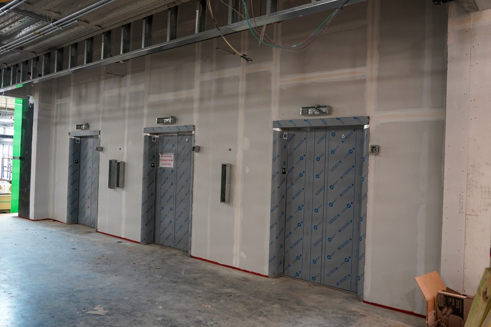 Construction continues on the Louisville Medical Center Apri 29 , 2026
