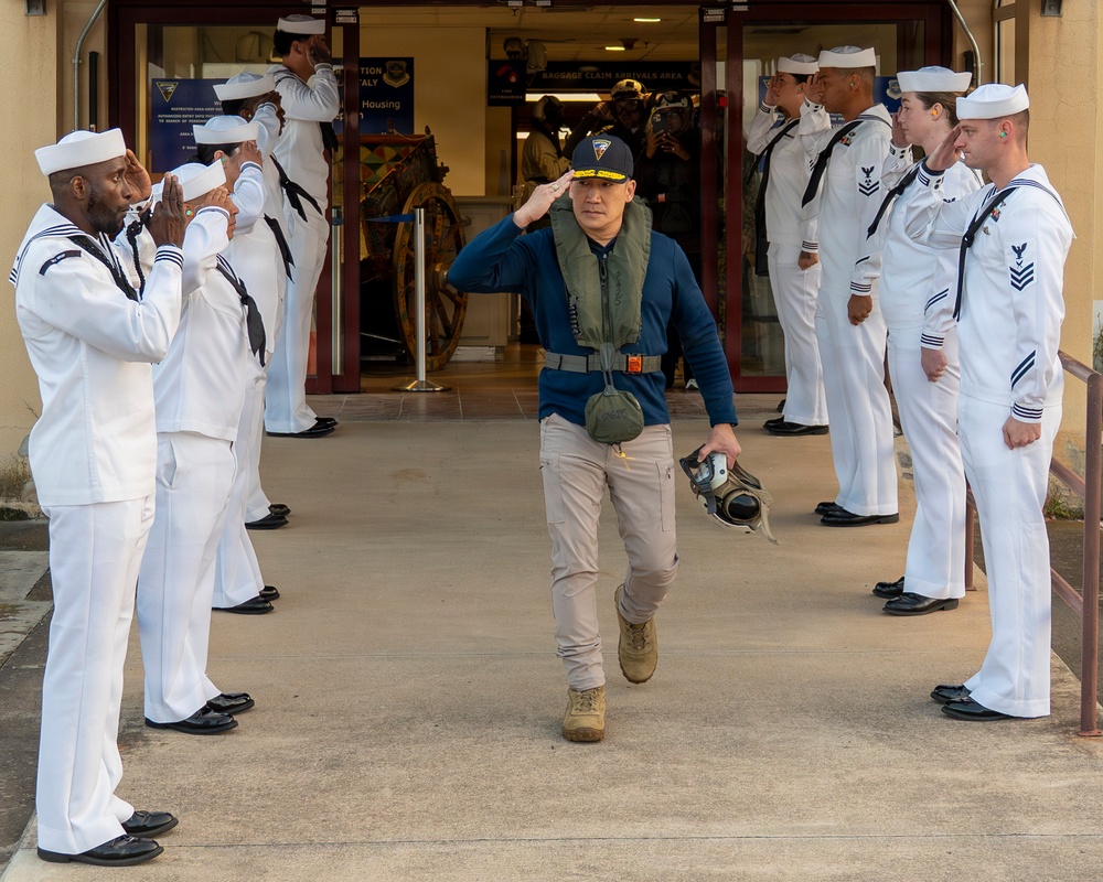 NAS Sigonella hosts SECNAV