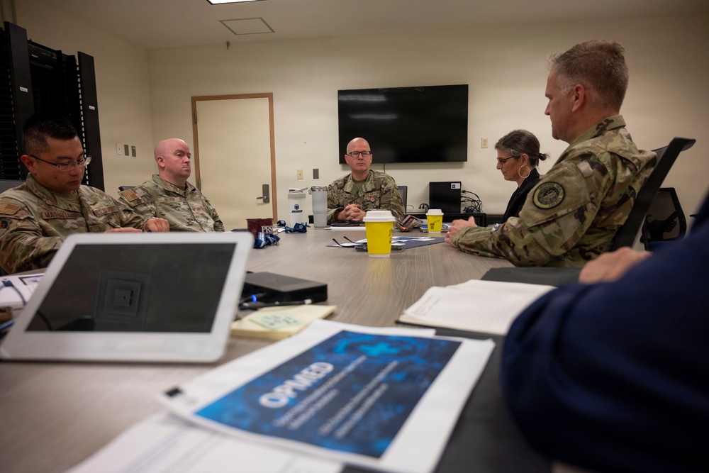 Defense Health Agency’s Force Health Protection division conducts site visit with 18th Medical Support Squadron, Kadena Air Base