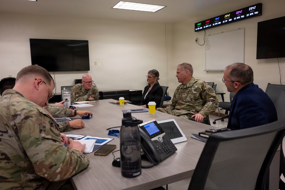Defense Health Agency’s Force Health Protection division conducts site visit with 18th Medical Support Squadron, Kadena Air Base