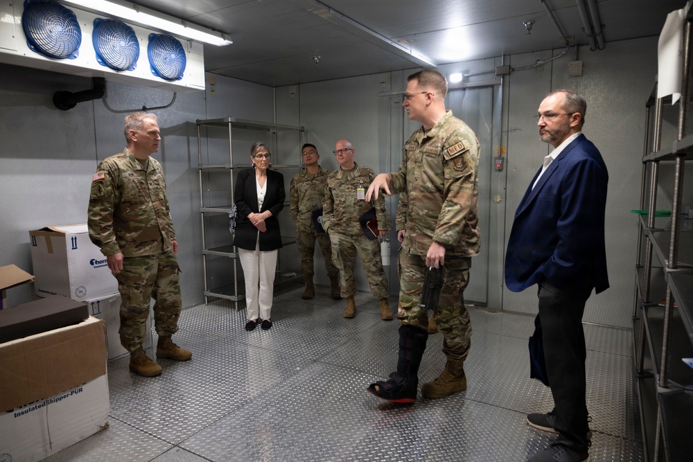 Defense Health Agency’s Force Health Protection division conducts site visit with 18th Medical Support Squadron, Kadena Air Base