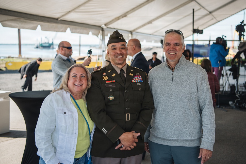 U.S. Army Corps of Engineers attends Sparrows Point Container Terminal ceremonial groundbreaking
