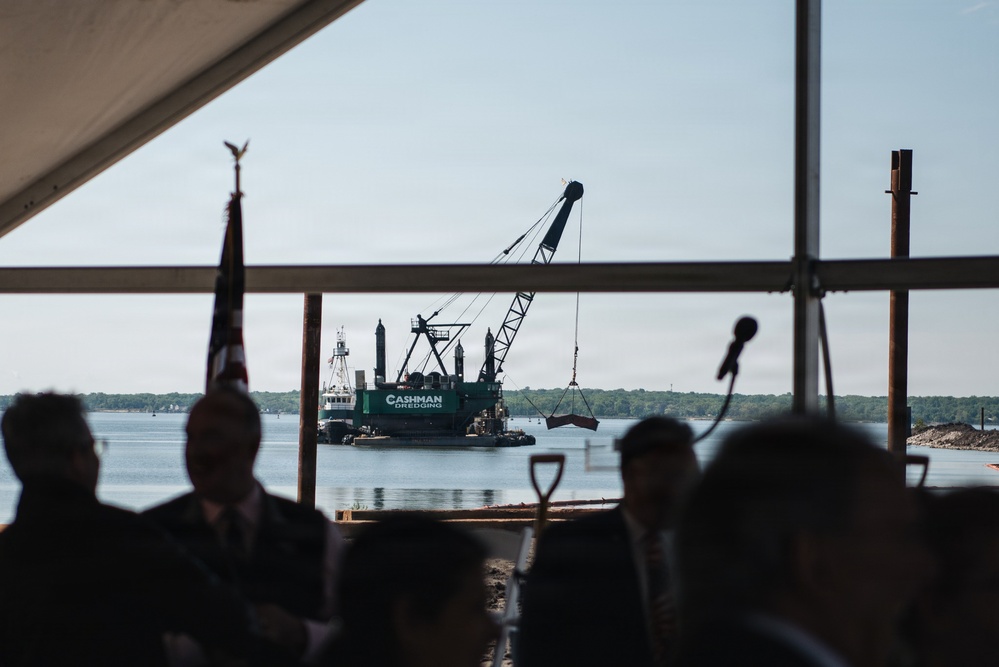U.S. Army Corps of Engineers attends Sparrows Point Container Terminal ceremonial groundbreaking