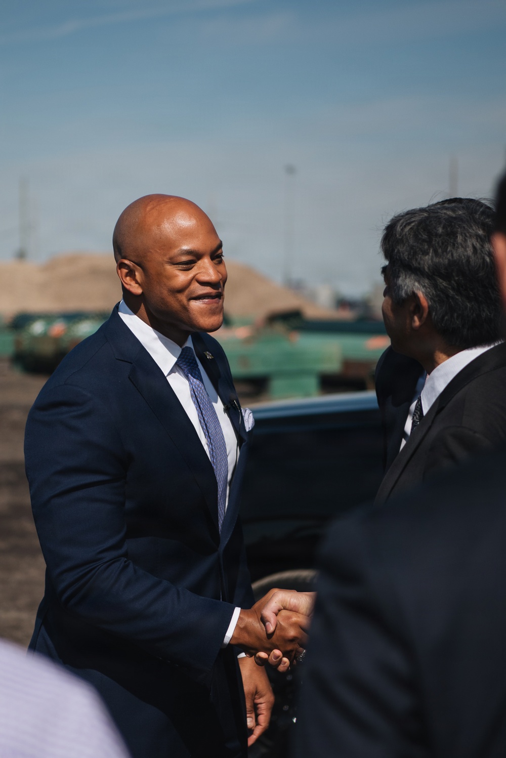U.S. Army Corps of Engineers attends Sparrows Point Container Terminal ceremonial groundbreaking