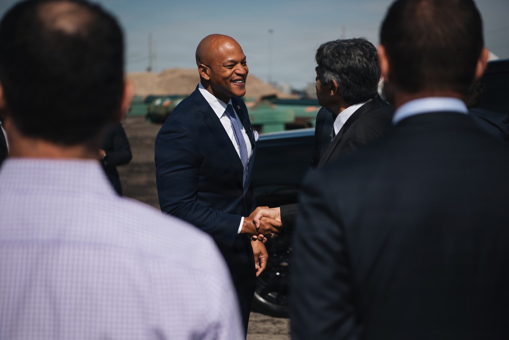 U.S. Army Corps of Engineers attends Sparrows Point Container Terminal ceremonial groundbreaking