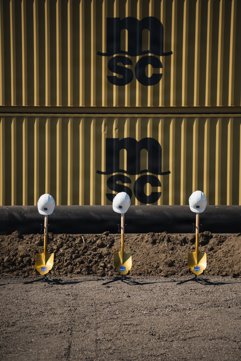 U.S. Army Corps of Engineers attends Sparrows Point Container Terminal ceremonial groundbreaking