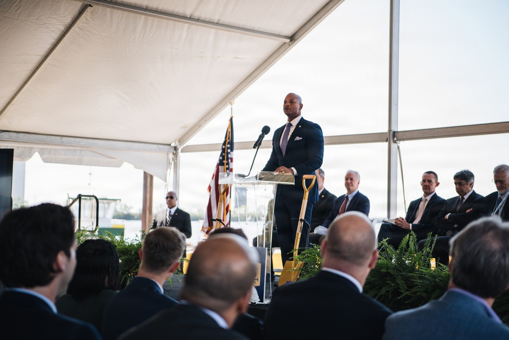 U.S. Army Corps of Engineers attends Sparrows Point Container Terminal ceremonial groundbreaking
