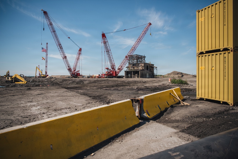 U.S. Army Corps of Engineers attends Sparrows Point Container Terminal ceremonial groundbreaking