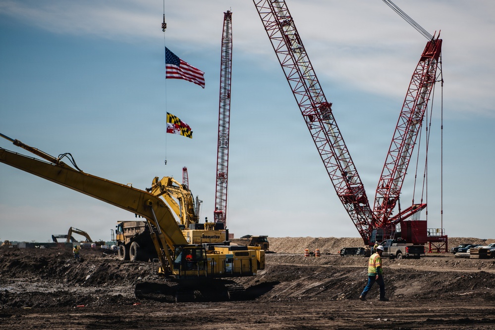 U.S. Army Corps of Engineers attends Sparrows Point Container Terminal ceremonial groundbreaking