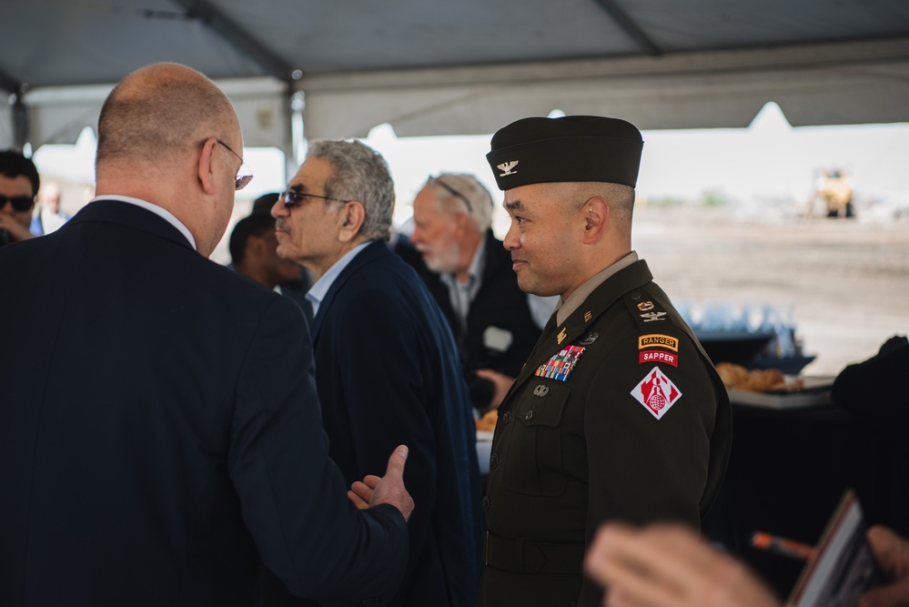 U.S. Army Corps of Engineers attends Sparrows Point Container Terminal ceremonial groundbreaking