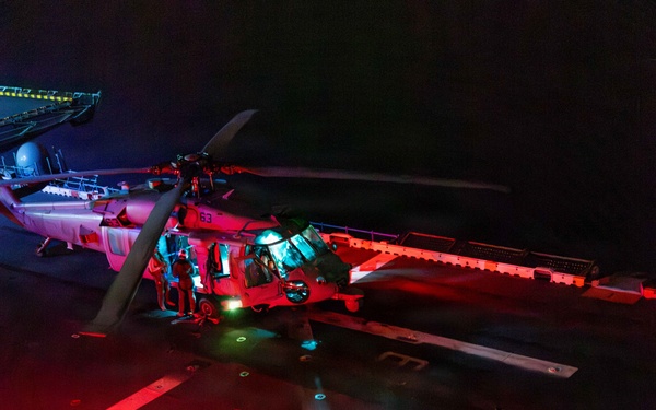 11th MEU Marines, Sailors Conduct Fast-Rope Training Aboard USS Boxer