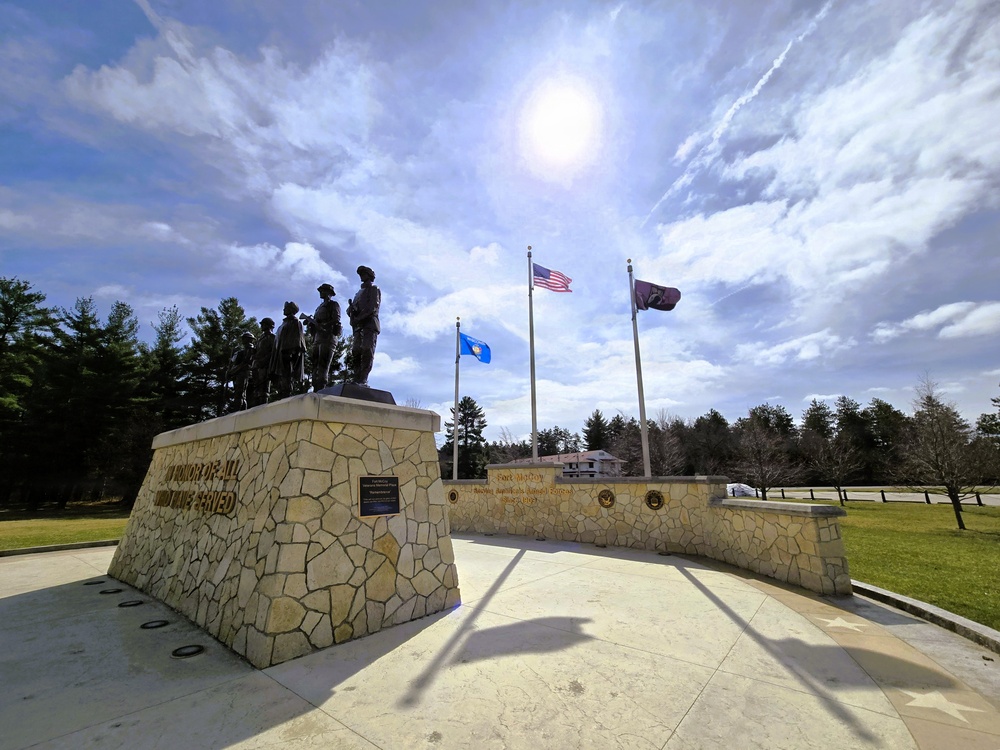 Veterans Memorial Plaza at Fort McCoy