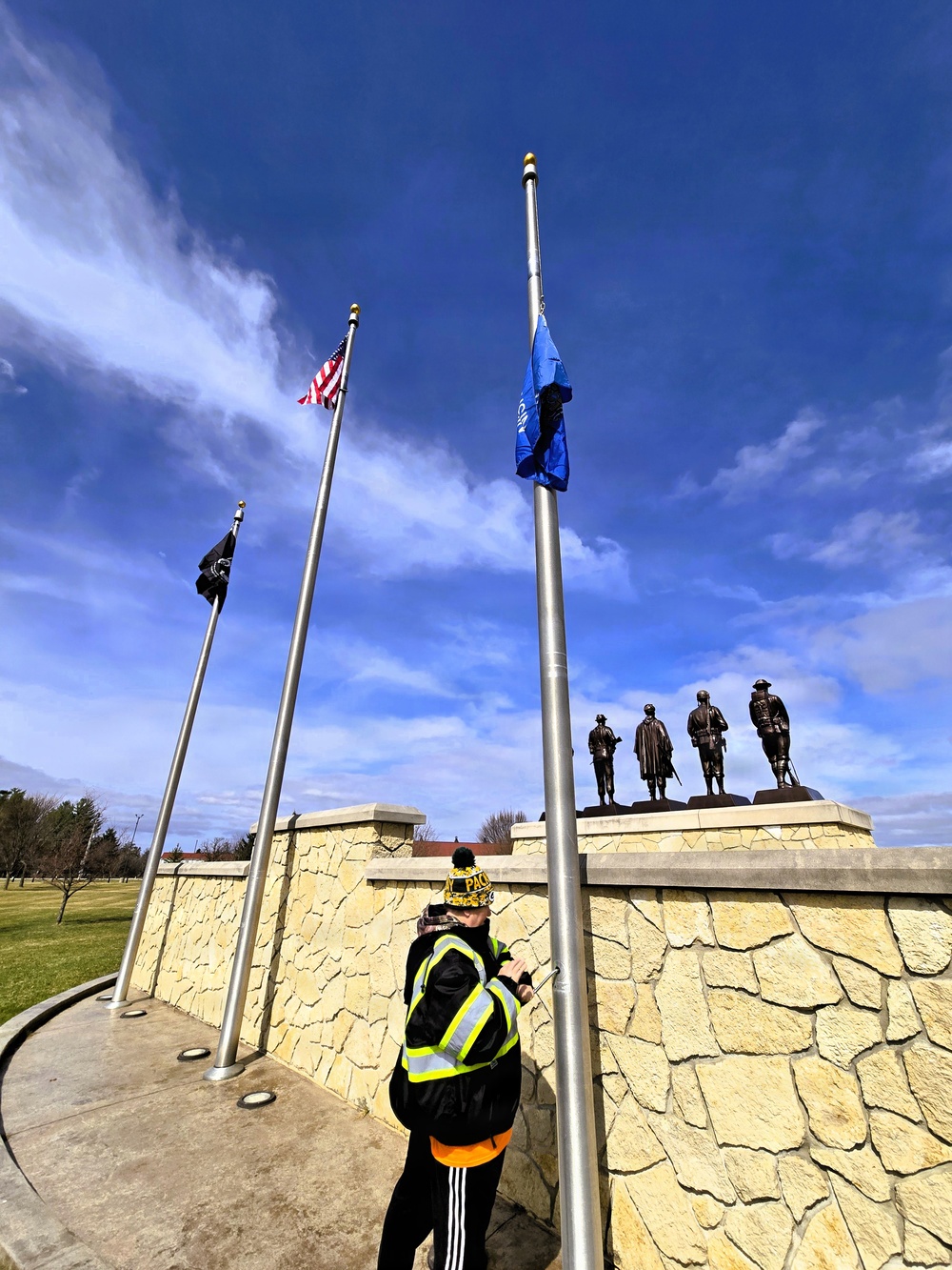 Veterans Memorial Plaza at Fort McCoy