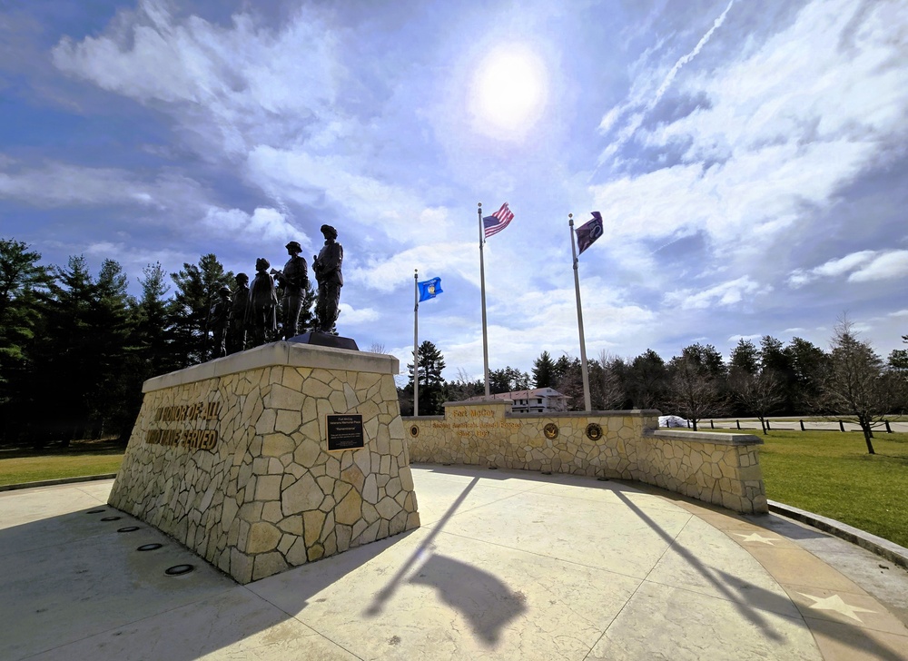 Veterans Memorial Plaza at Fort McCoy