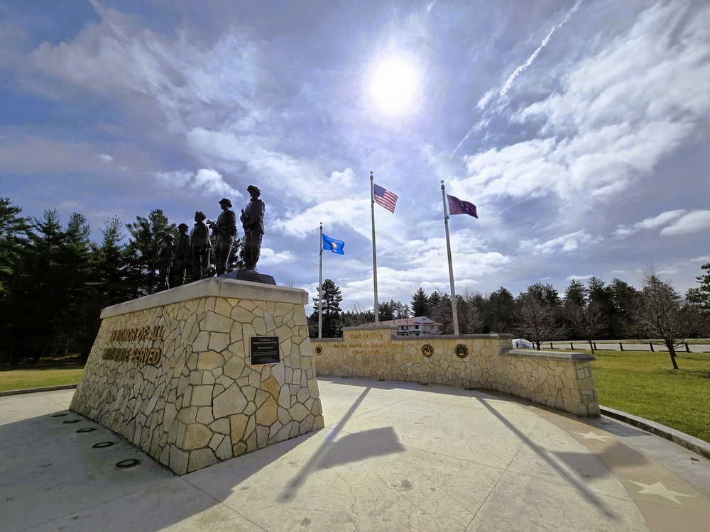 Veterans Memorial Plaza at Fort McCoy