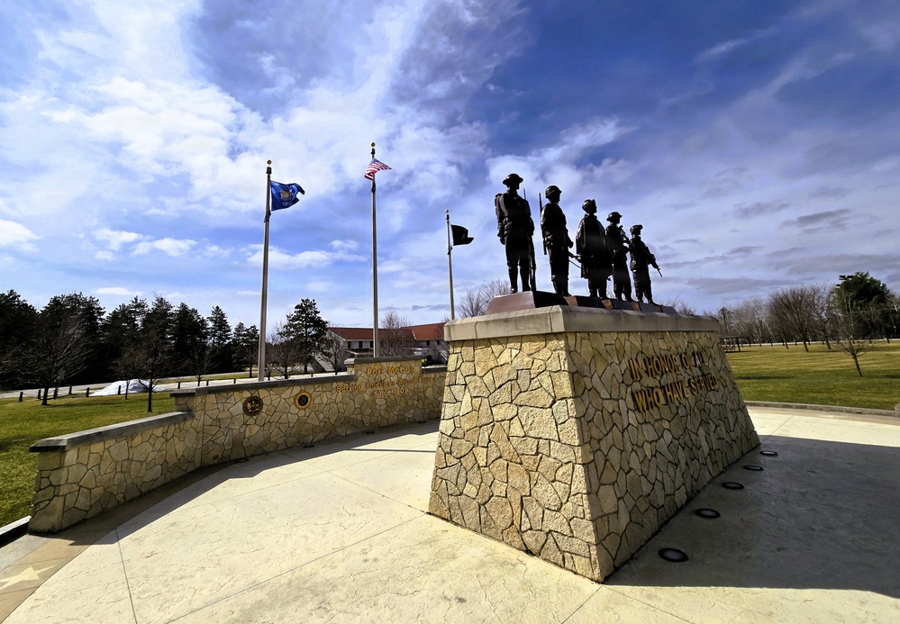 Veterans Memorial Plaza at Fort McCoy