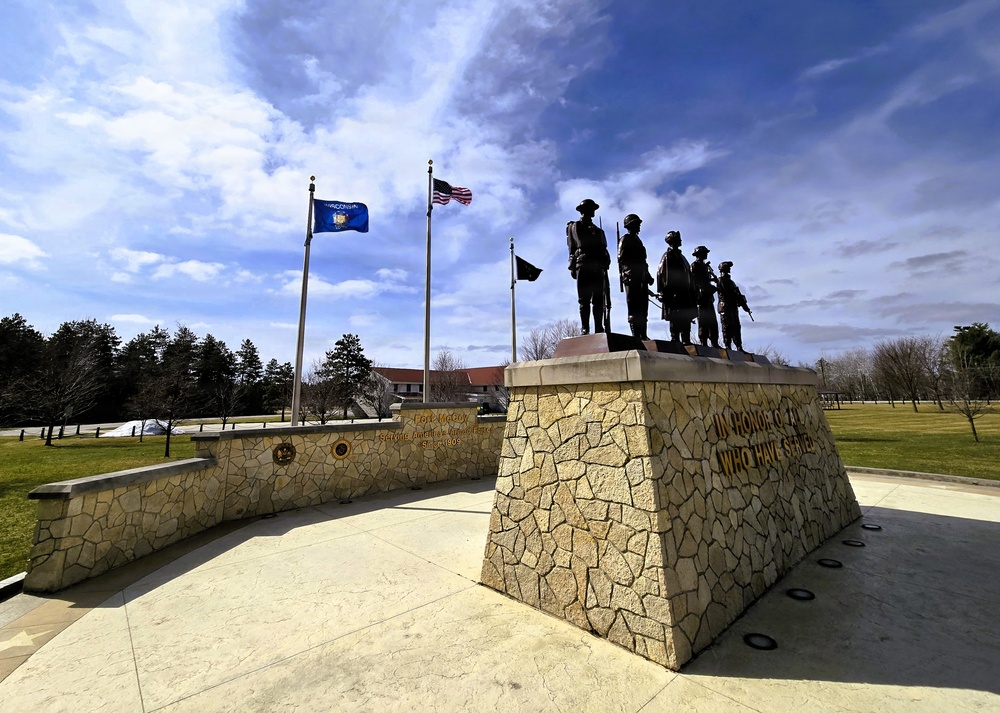 Veterans Memorial Plaza at Fort McCoy
