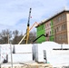 April 2026 construction operations for $55.75 million Collective Training Officers Quarters Project at Fort McCoy