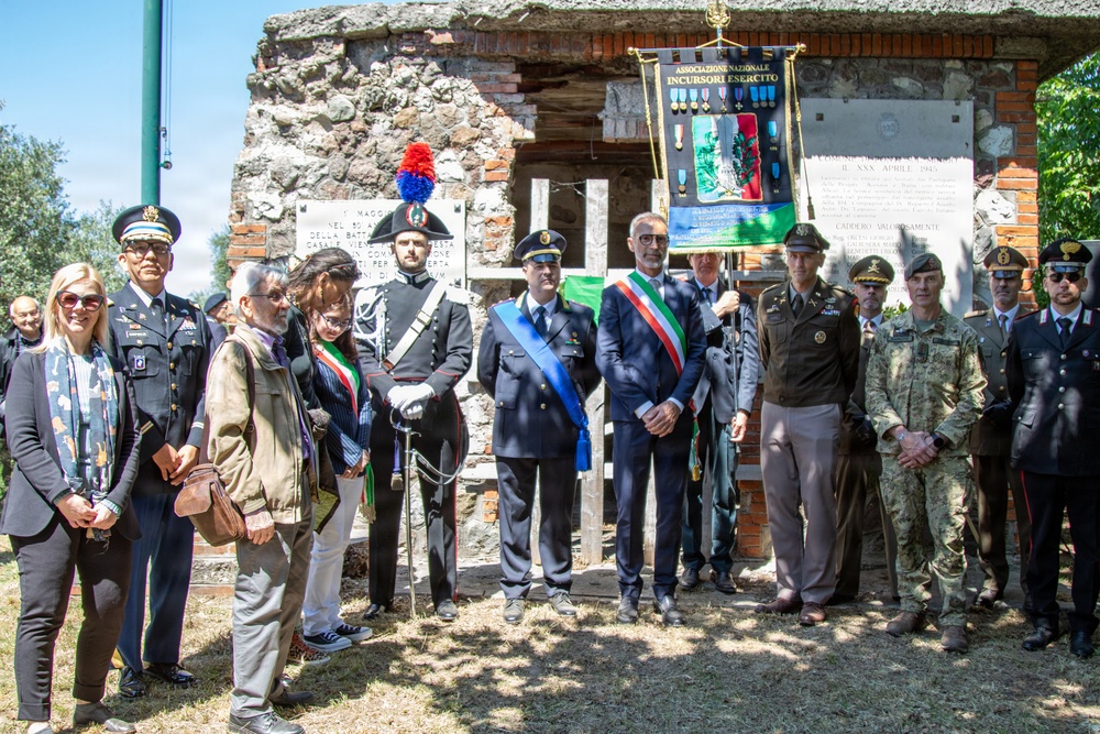 SETAF-AF, 173rd Airborne commemorate Battle of Monte Casale