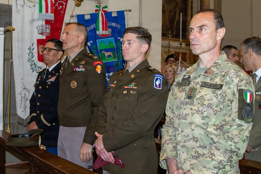 SETAF-AF, 173rd Airborne commemorate Battle of Monte Casale