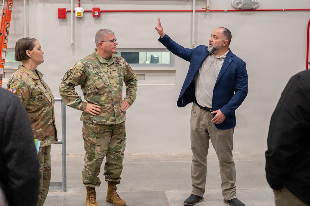 Lt. Gen. Mark Simerly Visits F.E. Warren AFB