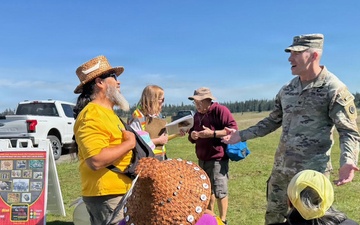 JBLM, Nisqually Indian Tribe host honor walk