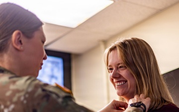 SGT. THACKERAY SAYS FAREWELL