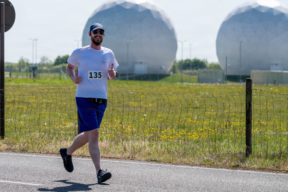 RAF Croughton hosts Pete Reid Memorial Half Marathon
