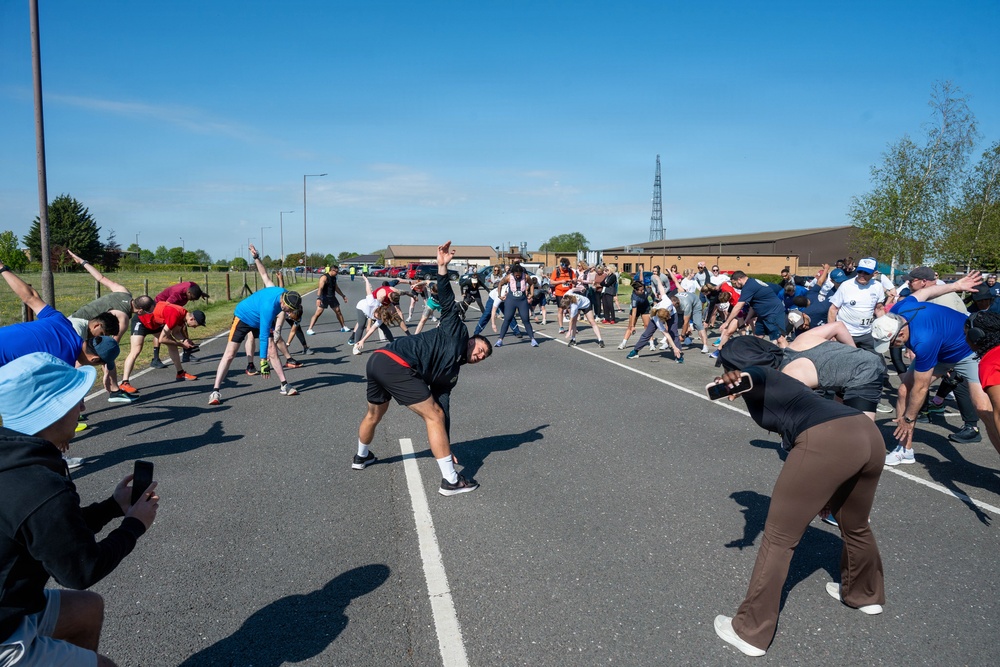 RAF Croughton hosts Pete Reid Memorial Half Marathon