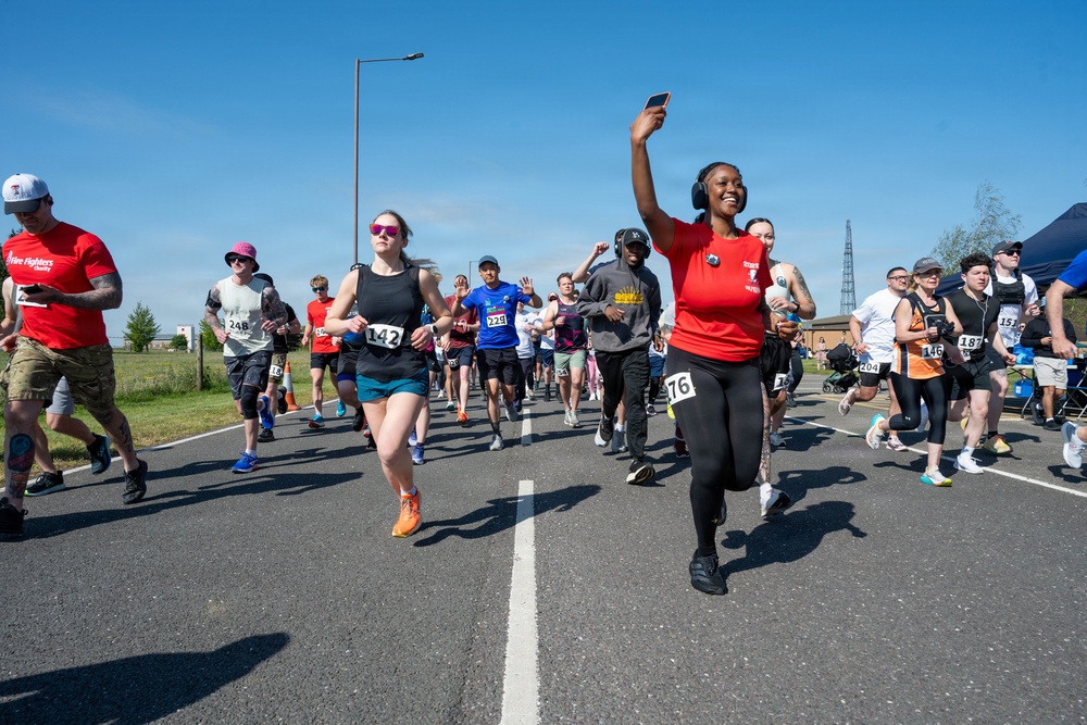 RAF Croughton hosts Pete Reid Memorial Half Marathon