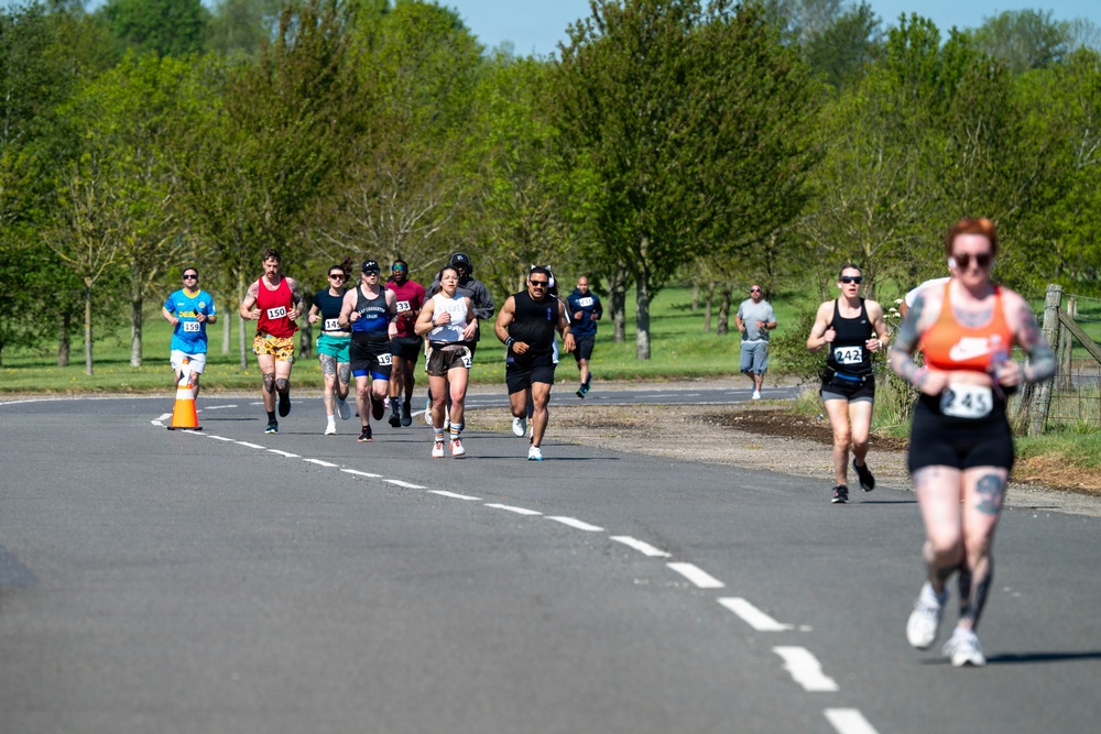 RAF Croughton hosts Pete Reid Memorial Half Marathon
