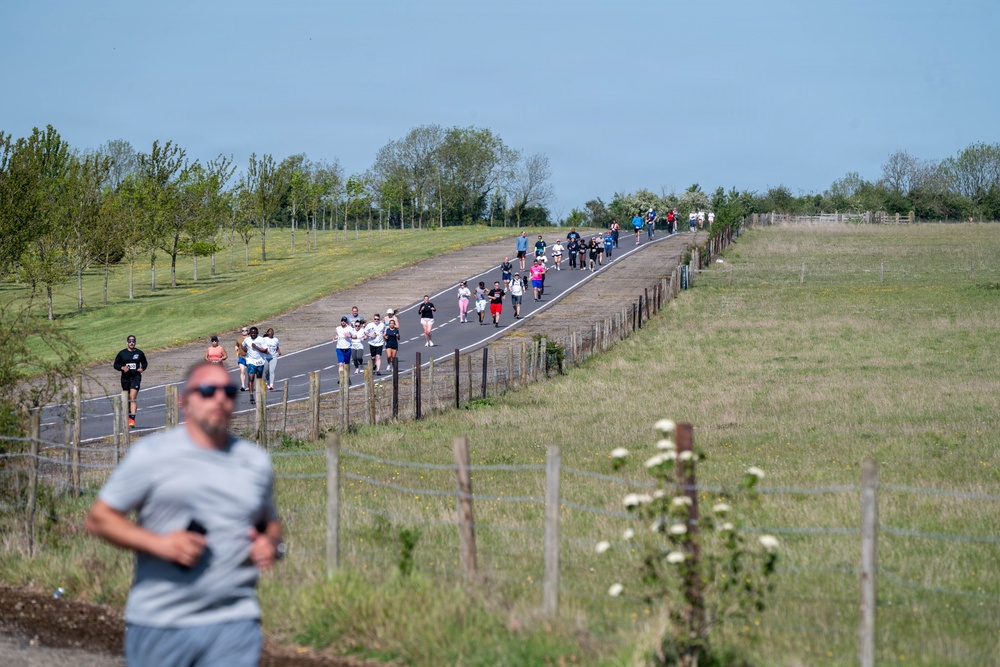 RAF Croughton hosts Pete Reid Memorial Half Marathon