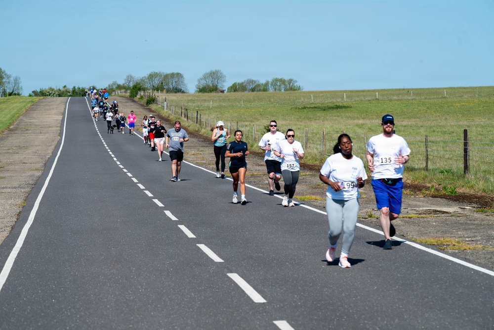 RAF Croughton hosts Pete Reid Memorial Half Marathon