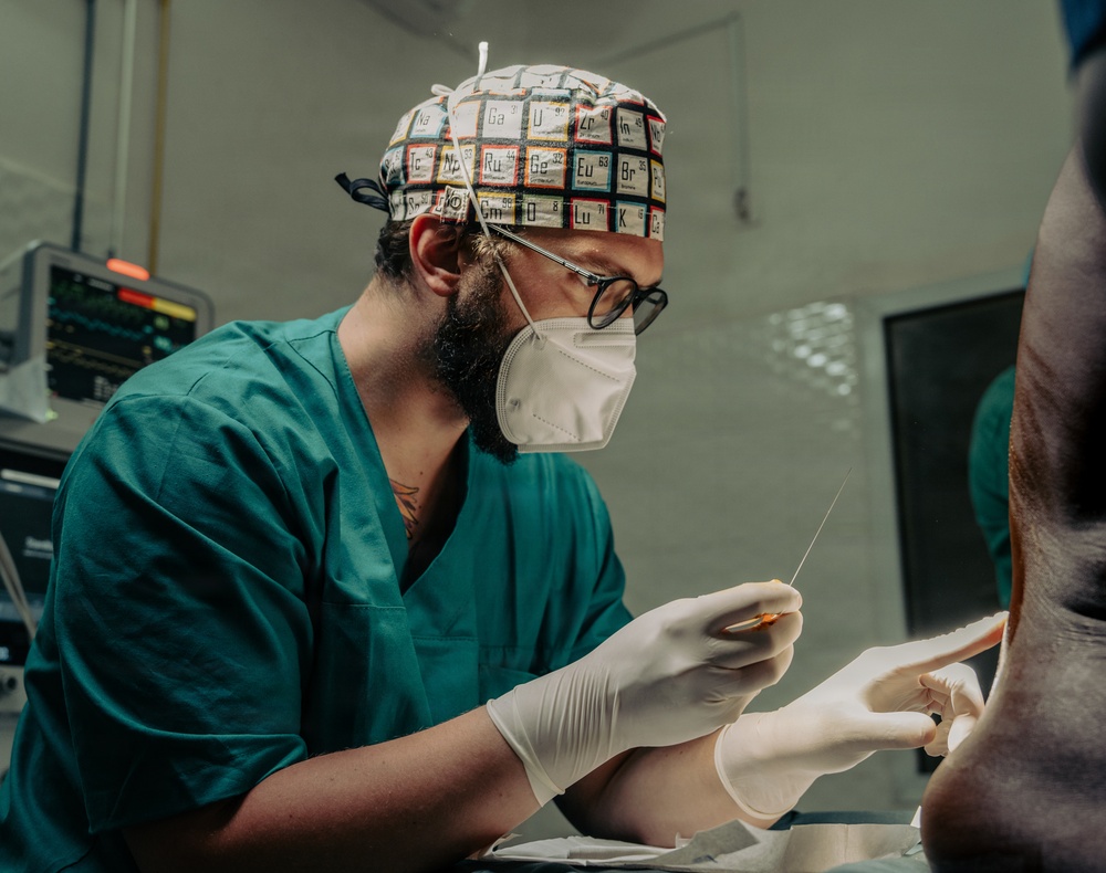 US, Italy, Senegal conduct hemorrhoid surgery procedures during African Lion 2026