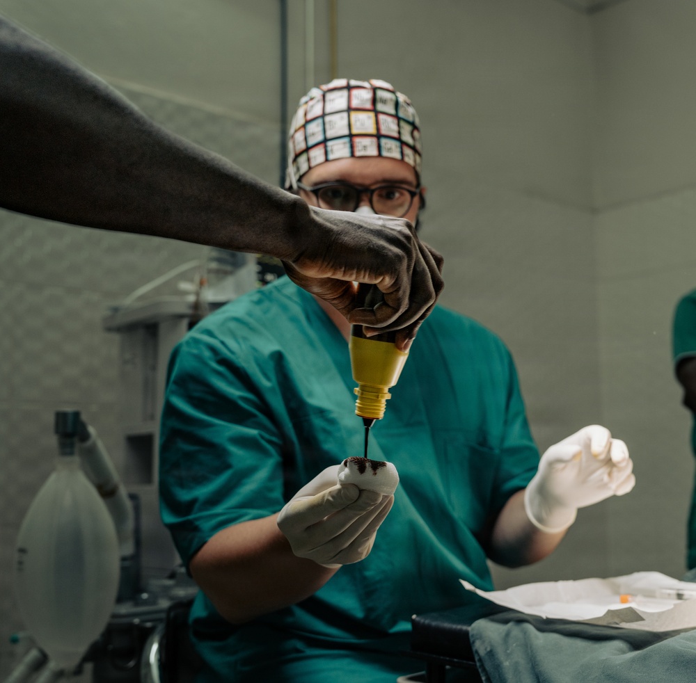 US, Italy, Senegal conduct hemorrhoid surgery procedures during African Lion 2026