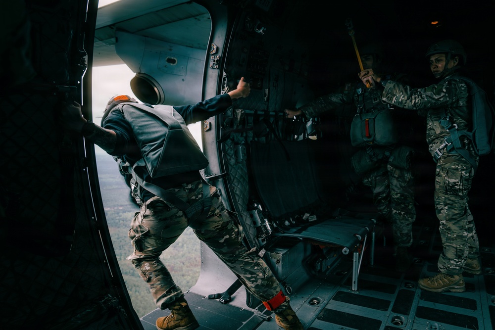 Multinational Airborne Operations at Camp Mackall