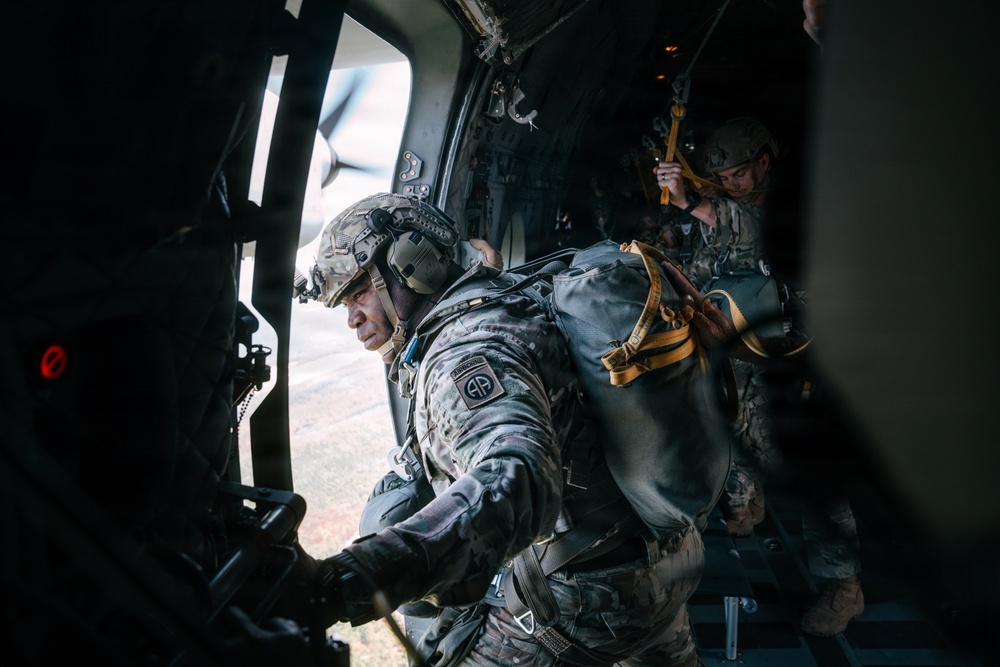 Multinational Airborne Operations at Camp Mackall